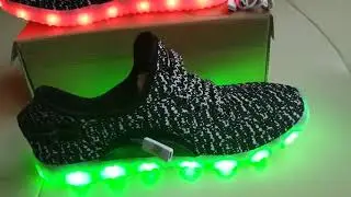 USB Charging Led  Shoes Casual Sports for Kids Adult Fashion Boys  Girls