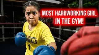POV Boxing &ndash; The Most Hardworking Girl in the Gym!
