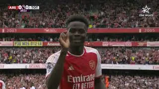 Premier League 23/24 LIVE Now | Arsenal on the Board with a Saka Goal