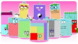 WoW! It's Numberblocks 154 to 1054 | Best Sprunki Compilation #sprunki #numberblocks #incredibox