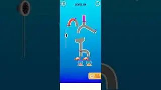 Save the fish | water puzzle | android gameplay | leave 84 😃😃😃😃😃😃😃😃