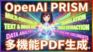 OpenAI「PRISM（プリズム）」実践解説！科学論文だけじゃない、フォルダ丸投げでPDF作成できる万能AIツール
