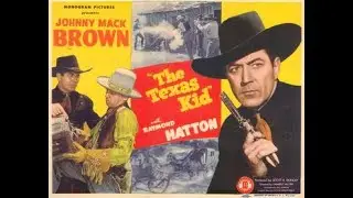 The Texas Kid 1943 Johnny Mack Brown Western Movie