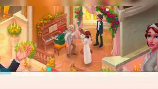 Hillary's wedding in the homescapes💍❣️ #gaming #homescapes