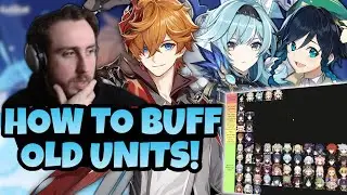 How to buff/rework old characters!