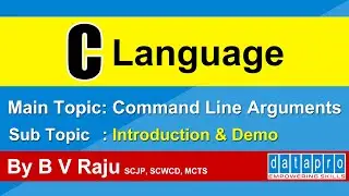 Command Line Arguments Introduction and Demo | C Language Tutorial