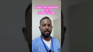 NURSES | URGENT JOB VACANCIES | UAE | SHARJAH | SHARE FOR YOUR FROENDS 👍🏼😊