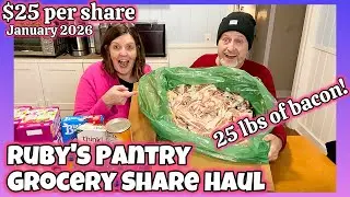 Ruby's Pantry Grocery Share Haul: January 2025 