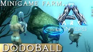 Gamma and Beta Dodoball in ARK Genesis! Addicted to a minigame...
