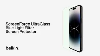 Belkin ScreenForce UltraGlass Blue Light Filter Screen Protector for iPhone