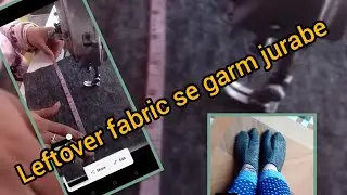 Viral fabric jurabe✅😍/leftover fabric use 