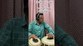 Fast Kaherwa Laggi Lesson | By Tahir Hussain | #shorts #tabla #tablashorts #kaherwa #tablatutorials