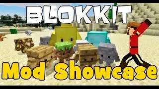 Blokkit Mod Showcase! Minecraft  1.6.4 - Pet Blocks To Fight For You!