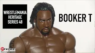WWE FIGURE INSIDER: Booker T- WWE Series 48 Wrestlemania Heritage Toy Wrestling Figure