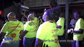 Light Up the road parade Marigot 2017