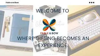 Introducing Fable & Bow | Premium Corporate & Customize Gifting  #uae #corporategifts #newlaunch