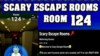 ROOM 124 SCARY ESCAPE ROOMS Roblox Walkthrough [Full Guide English] 🗝️