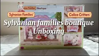 Sylvanian families/ calico critters boutique unboxing 👛🎀🩷