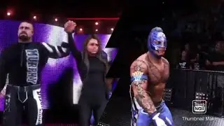 WWE 2K20 Murphy With Aalyah Mysterio vs Rey Mysterio on Smackdown