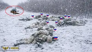 Ukrainian drones brutally eliminate a group of Russian troops trapped in Siversky