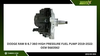 Dodge Ram B 6.7 360 High Pressure Fuel Pump 2019-2022: OEM 5683562
