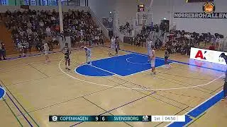 Tope Arikawe Full Game Svendborg vs Copenhagen Denmark Basketligan