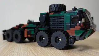 LEGO | HEMTT TRUCK CAMOUFLAGED | SMAILBRICK CUSTOM LEGO KIT