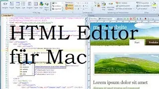 kostenlosen HTML Editor für Mac