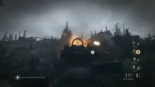 Call of Duty WWII: Escorting Engineer up The Hill