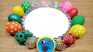 MIXING RANDOM THINGS WITH BALLOONS INTO SLIME! SLIMESMOOTHIE! SATISFYING SLIME VIDEO! ALI SLIME #fl