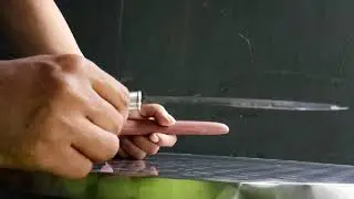Badik gecong malela beracun seimbang