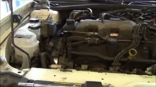 Ремонт прокладки впускного коллектора Chevrolet Malibu 2002 года. Часть 1 из 2