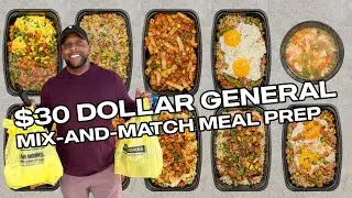 Dollar store meals - $30 meal plan for the week!