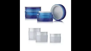 custom empty acrylic cream jar wholesale cosmetic packaging