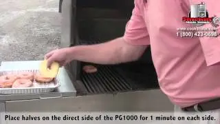 Grilled Doughnuts on the PG1000 Pellet Grill