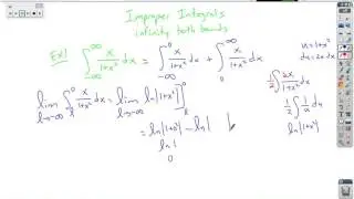 improper integral infinity both bounds