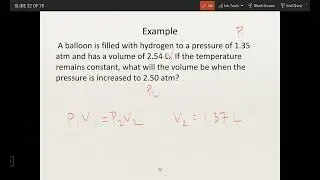 (OLD NOTES) Gas Law Practice Problems & Density of Gases