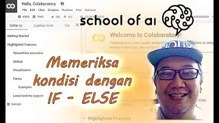 Memeriksa Kondisi IF ELSE [Tutorial Pemrograman dan coding Python bahasa Indonesia untuk pemula]