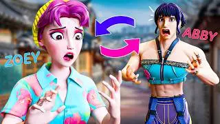 ХАНТРИКС ПОМЕНЯЛИСЬ ЦВЕТАМИ?! K-Pop Охотницы на Демонов: Анимация
