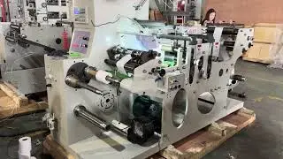 DES320D Perforation Label Roll Double Rotary Die Cutting Machine
