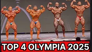 Top 4 | Mr Olympia 2025 Hadi Choopan VS Samson Dauda VS Derek Lunsford VS Andrew Jacked