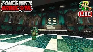 🔴 LIVE 🔴 Detailing my Warden Colosseum in my 53,300 Day Hardcore Minecraft World