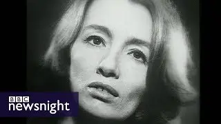 Interview with Christine Keeler in 1980 - Newsnight Archives