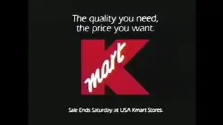 1991 - Kmart - Coleman Coolers and Duracell Batteries Commercial