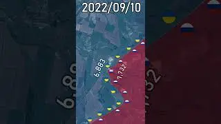 Battle of Soledar (Ukraine War) *RE-MAKE* #shorts #animation #map