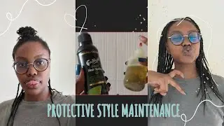 HOW TO REFRESH AFRO KINKY TWISTS | protective style maintenance
