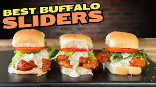 If You're NOT Making these Crispy Buffalo Chicken Sliders Then You're MISSING OUT!