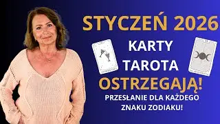 🧿💹Uważaj na styczeń 2026!💹🔮 Karty Tarota mówią wprost. Horoskop z kart Tarota - Joanna Stawińska🔮
