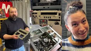 Digitalizzare videocassette? Ecco il complicato lavoro: Matteo Soligo e Roberta Ricci