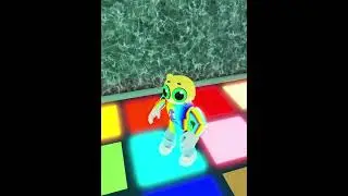 GAME gang up on people simulator roblox simulator dancing disco security guard #shorts #roblox